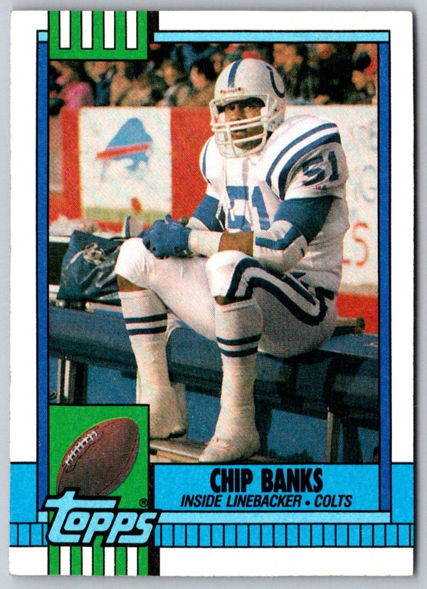 1990 Topps Chip Banks #299