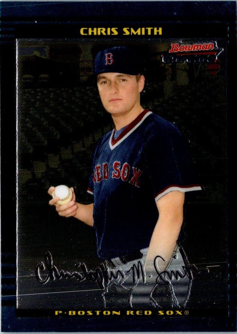 2002 Bowman Draft Picks & Prospects Chris Smith