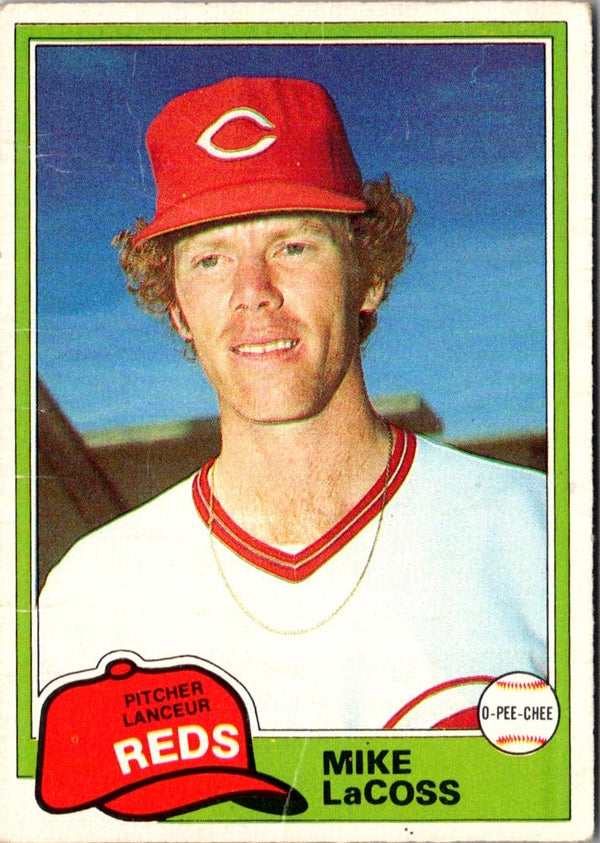 1981 O-Pee-Chee Mike LaCoss #134