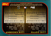 2001 Topps Luis Cotto/Luis Escobar #742 Rookie