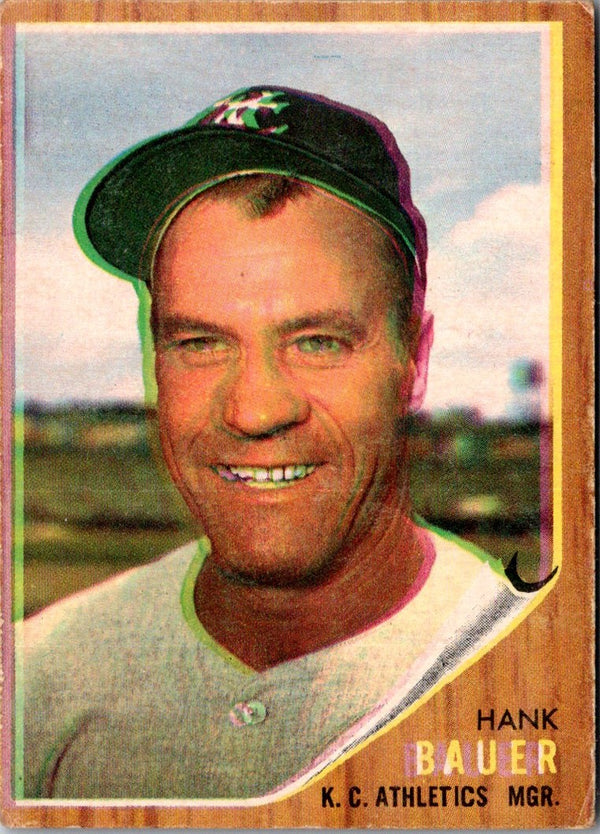 1962 Topps Hank Bauer #463 VG-EX