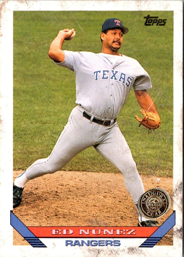 1993 Topps Edwin Nunez #19