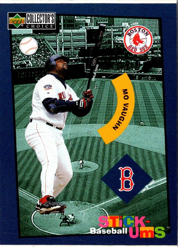 1998 Collector's Choice Stickums Mo Vaughn #5