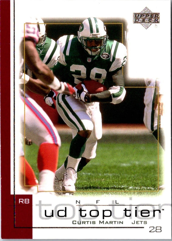 2001 Upper Deck Top Tier Curtis Martin #118