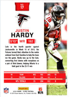 2016 Score Justin Hardy #17