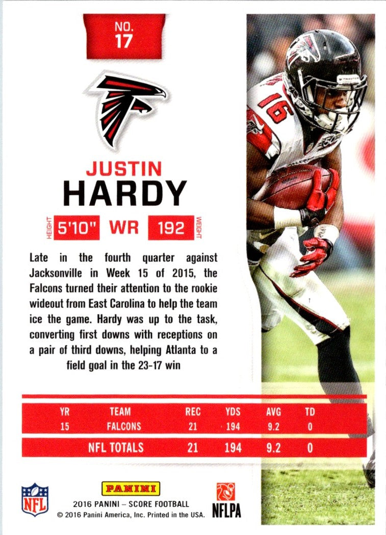 2016 Score Justin Hardy