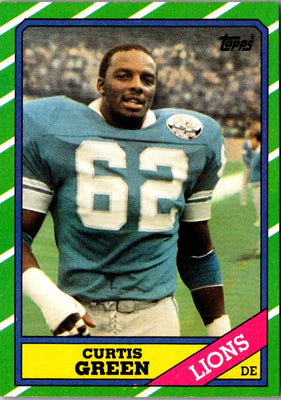 1986 Topps Curtis Green #250 Rookie NM+