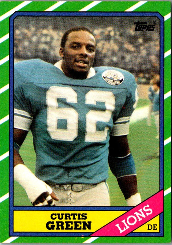 1986 Topps Curtis Green #250 Rookie NM+
