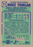 1990 Topps Mike Tomlak #95 Rookie