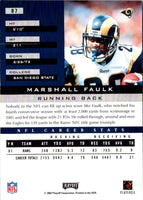 2002 Playoff Honors Marshall Faulk #87