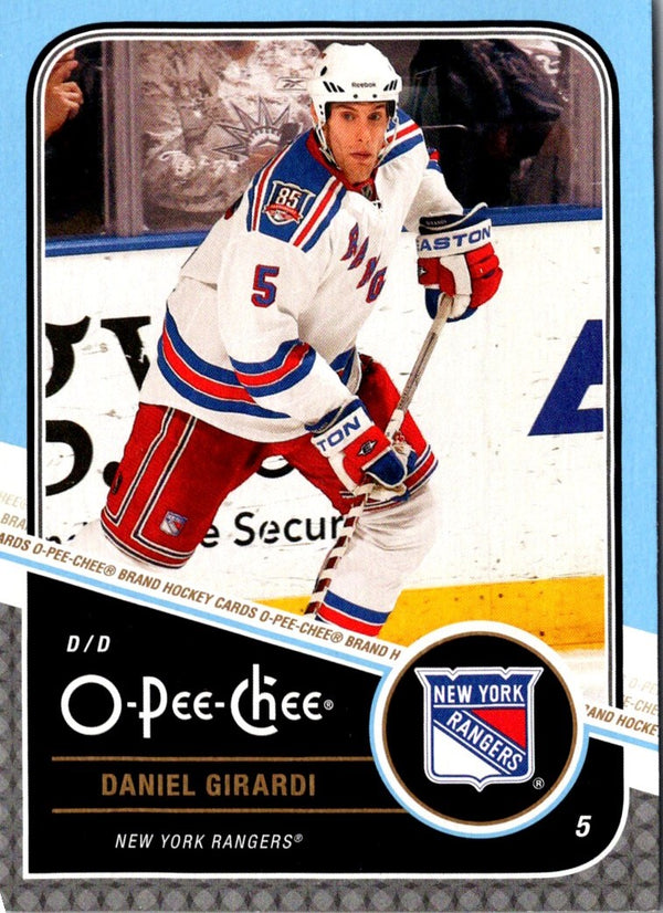 2011 O-Pee-Chee Daniel Girardi #495