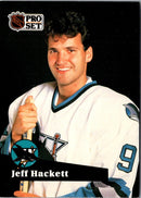 1991 Pro Set Jeff Hackett