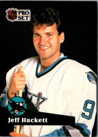 1991 Pro Set Jeff Hackett #331