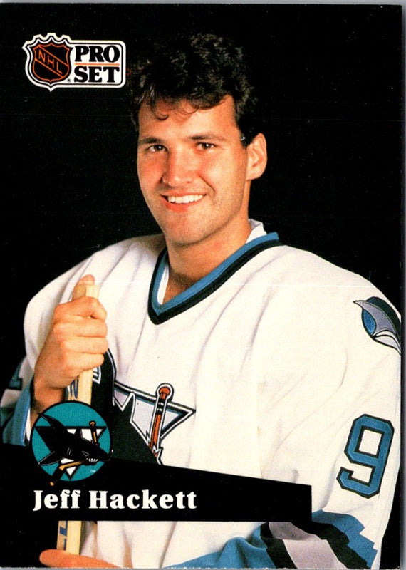 1991 Pro Set Jeff Hackett #331
