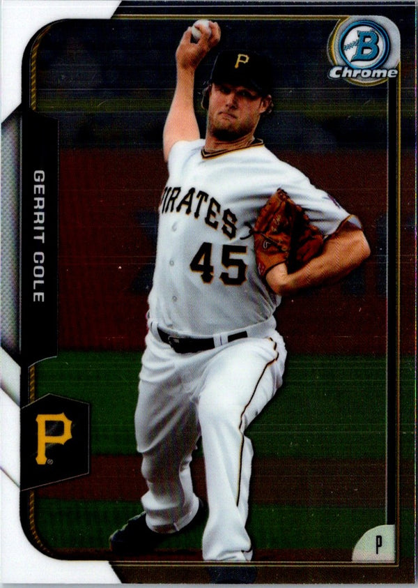 2015 Bowman Chrome Gerrit Cole #149