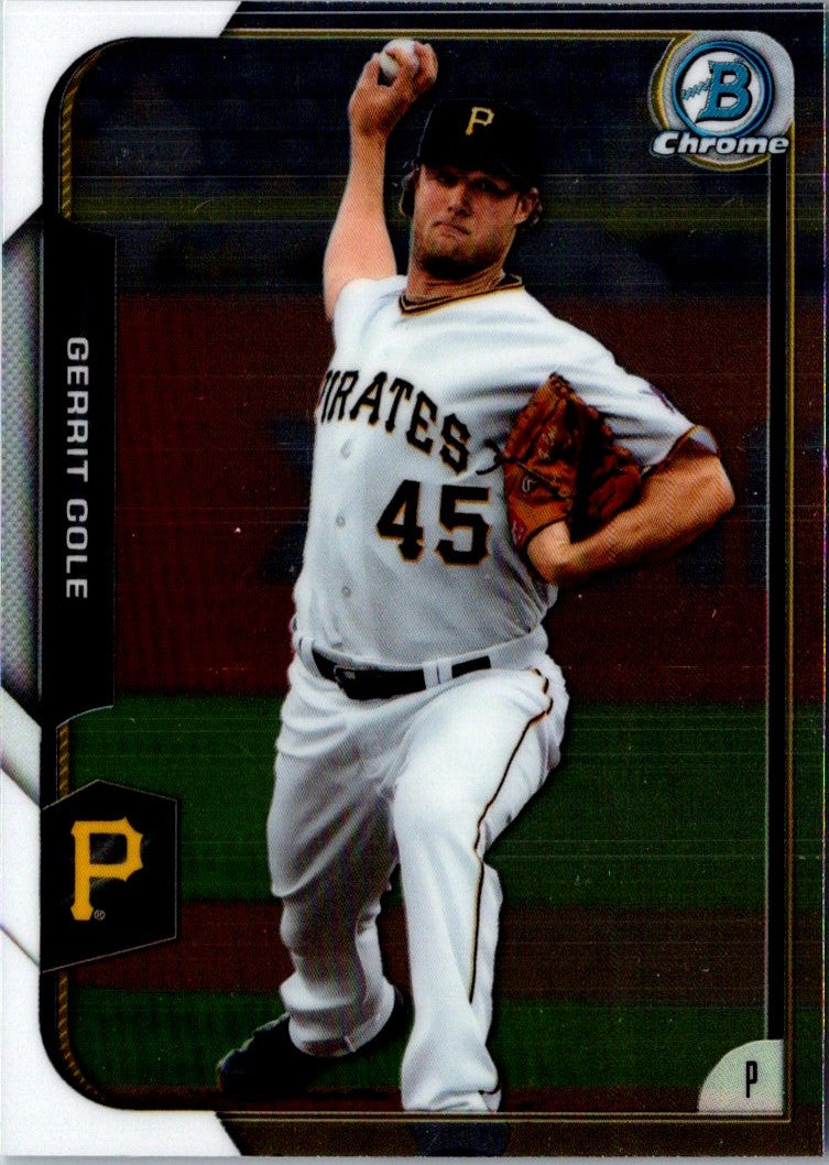 2015 Bowman Chrome Gerrit Cole