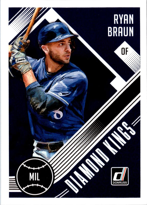 2018 Donruss Ryan Braun #16
