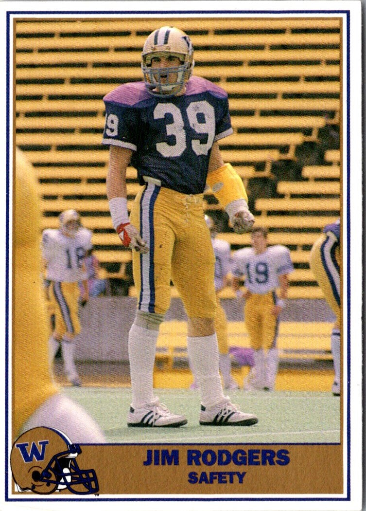 1992 Pacific Greats Washington Huskies Jim Rodgers