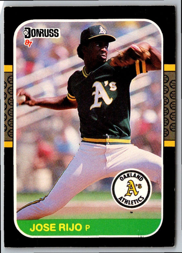 1987 Donruss Jose Rijo #119