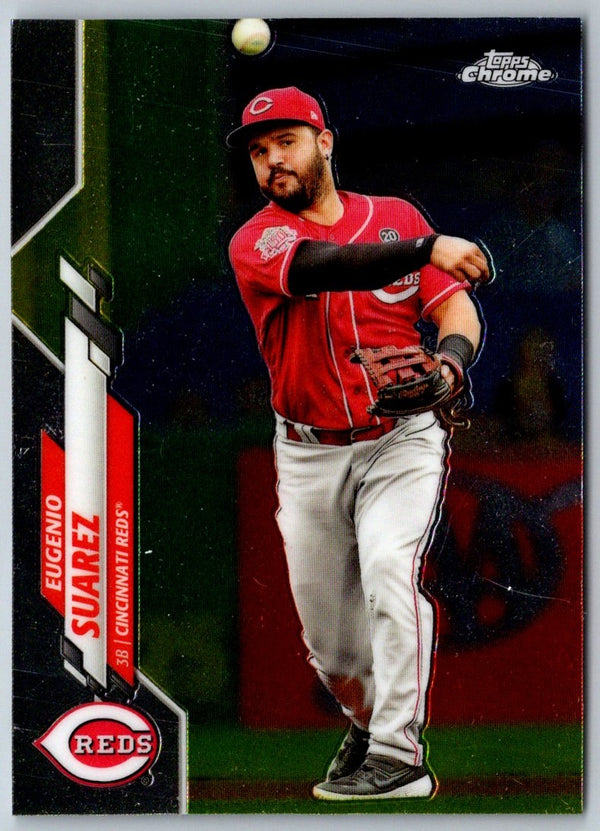 2020 Topps Chrome Eugenio Suarez #128