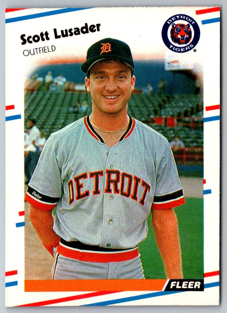 1988 Fleer Scott Lusader