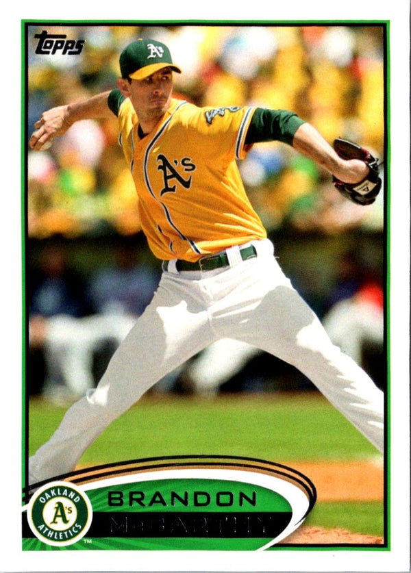 2012 Topps Brandon McCarthy #73