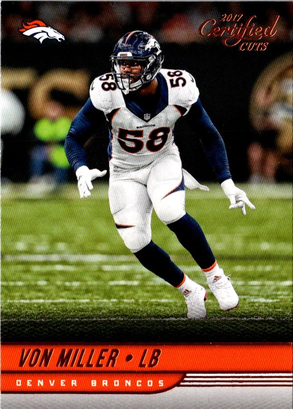 2017 Donruss Certified Cuts Von Miller #66