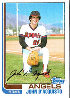 1982 Topps John D'Acquisto #58