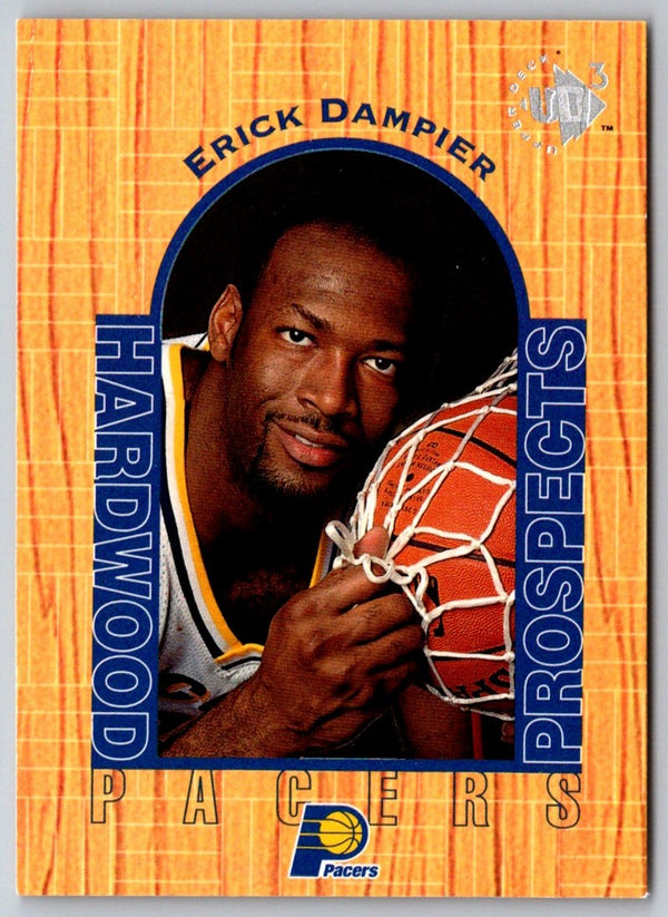 1996 Upper Deck UD3 Erick Dampier #7 Rookie