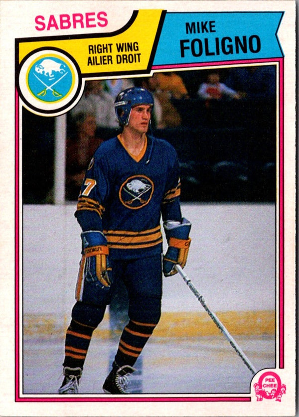 1983 O-Pee-Chee Mike Foligno #63