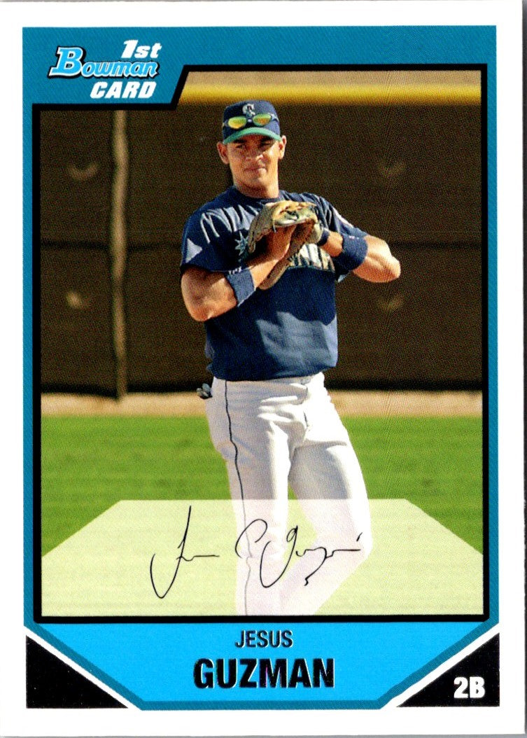 2007 Bowman Prospects Jesus Guzman