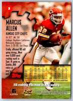 1997 Topps Stadium Club Football Marcus Allen #3
