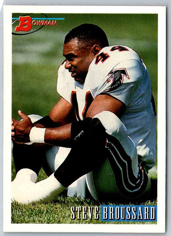 1993 Bowman Football Steve Broussard #224