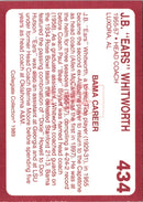 1989 Collegiate Collection Alabama Coke 580 J.B. Whitworth