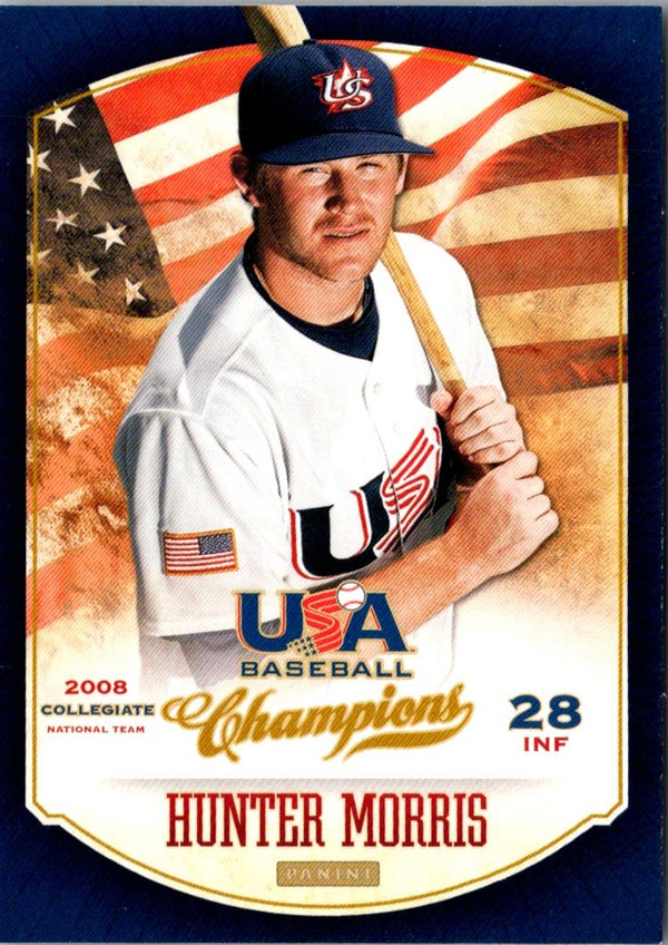 2013 Panini USA Champions Hunter Morris #74