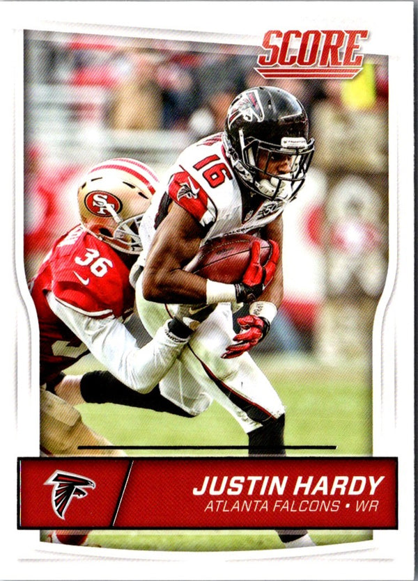 2016 Score Justin Hardy #17