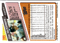 1993 Topps Gold Jim McNamara #395