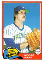 1981 Topps Moose Haas #327