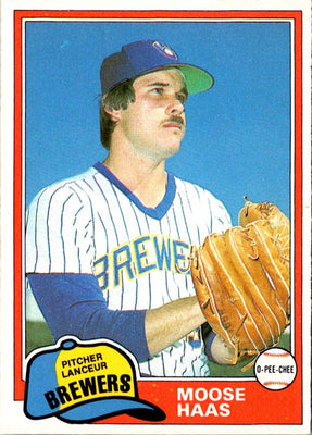 1981 Topps Moose Haas #327