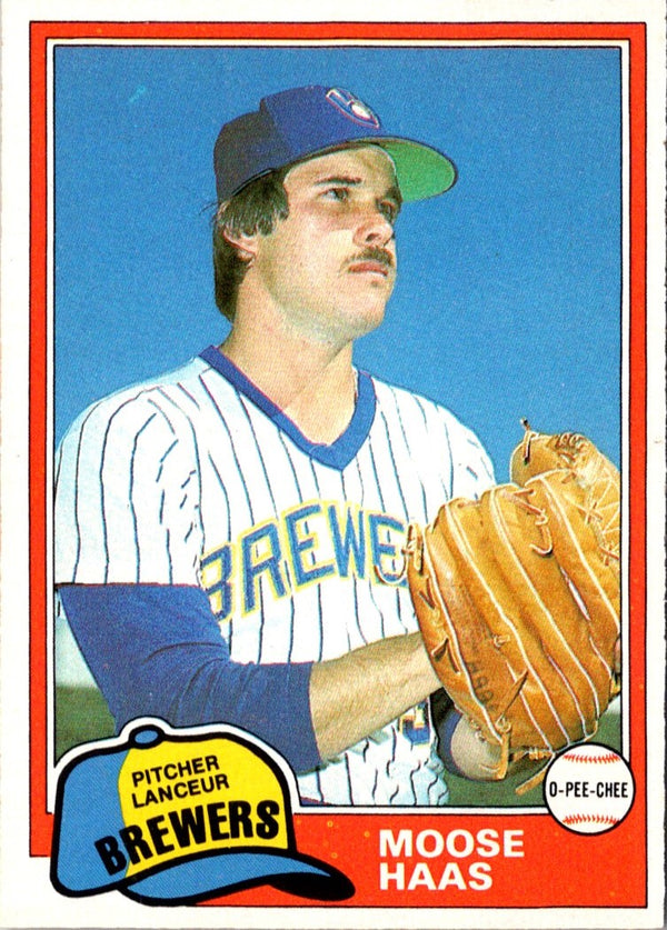 1981 Topps Moose Haas #327