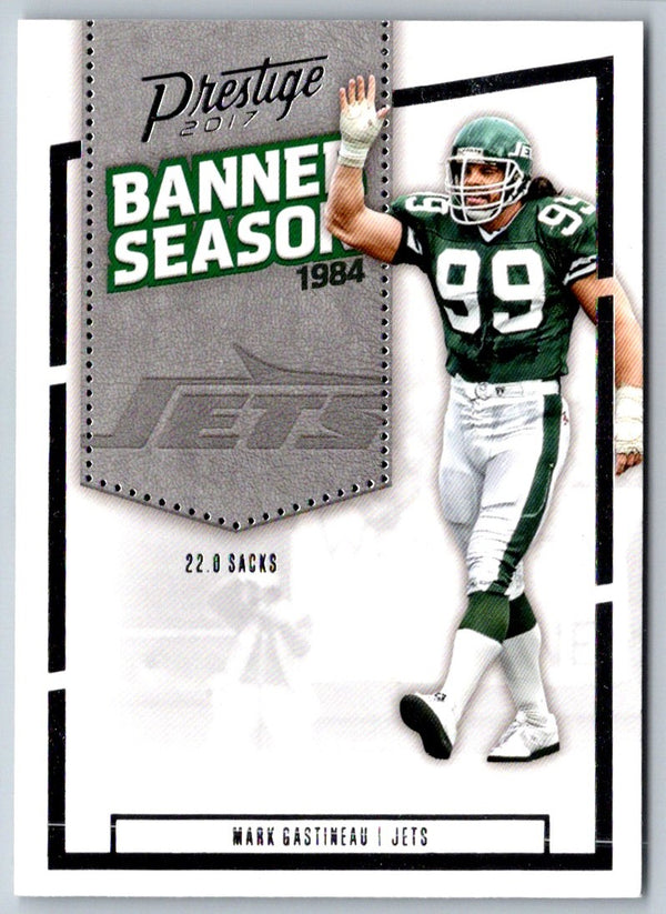 2017 Panini Prestige Banner Season Mark Gastineau #18