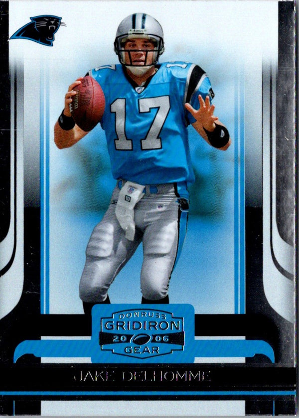 2006 Donruss Gridiron Gear Jake Delhomme #15