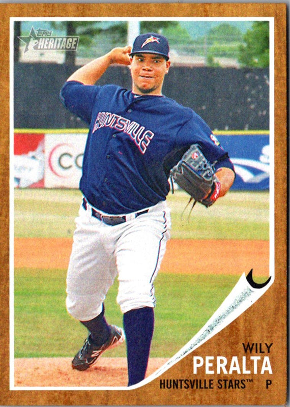 2011 Topps Heritage Minor League Wily Peralta #14