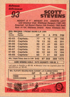1989 O-Pee-Chee Scott Stevens #93
