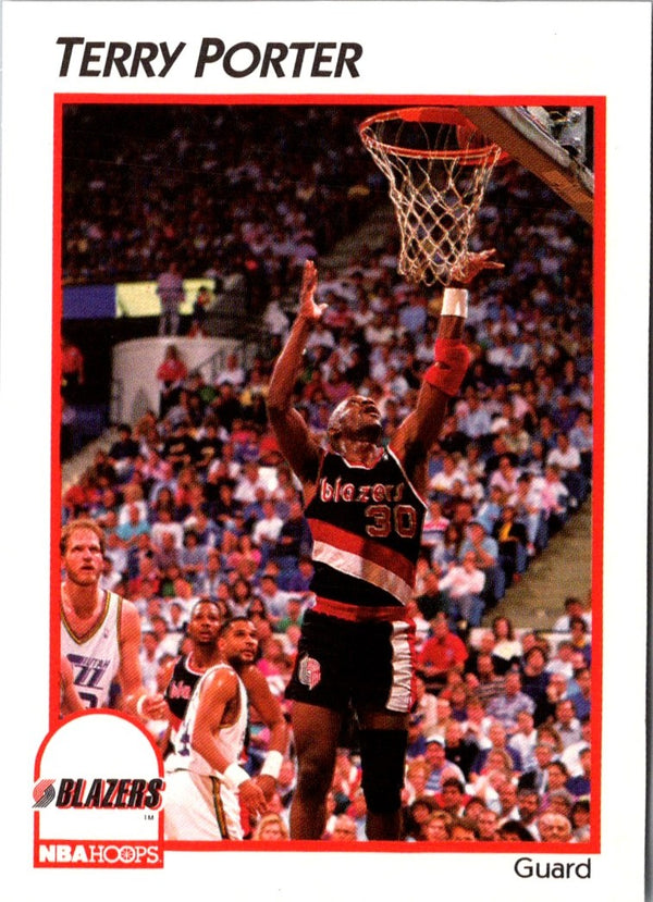1991 Hoops McDonald's Terry Porter #35