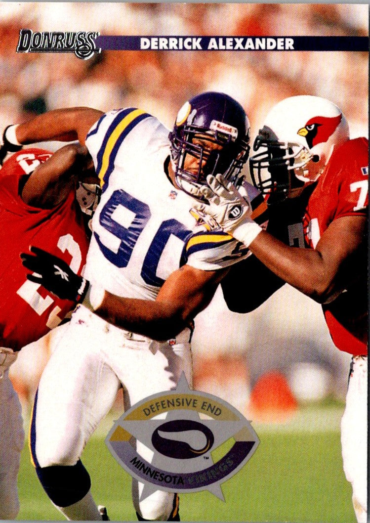 1996 Donruss Derrick Alexander