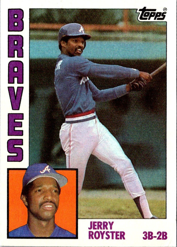 1984 Topps Jerry Royster #572