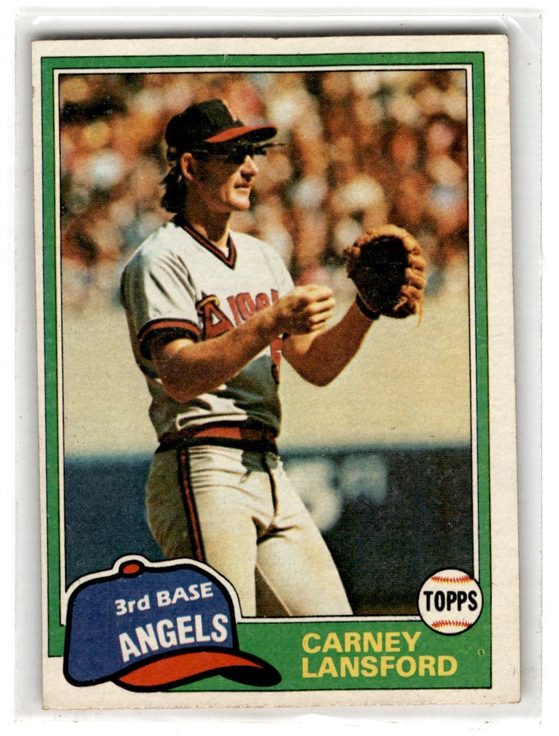 1981 Topps Carney Lansford