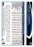 2012 Topps Craig Kimbrel #87