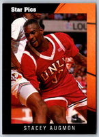 1991 Star Pics Stacey Augmon #17